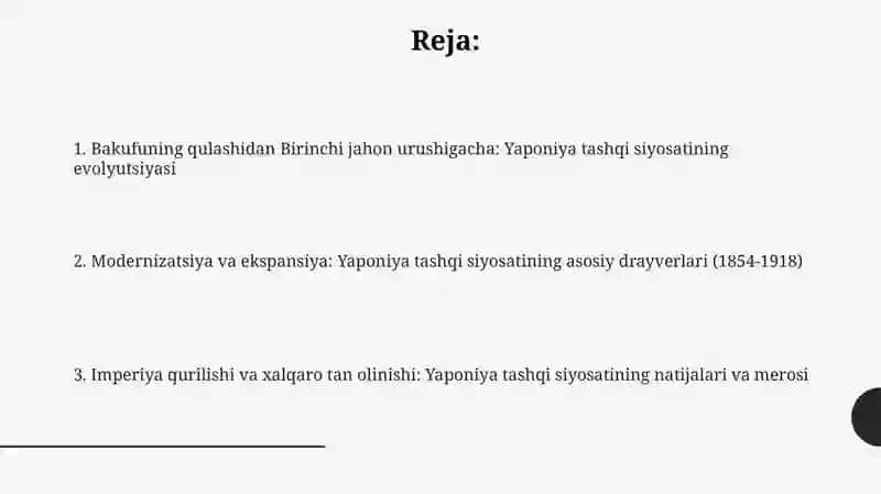 Yaponiyaning tashqi siyosati 2