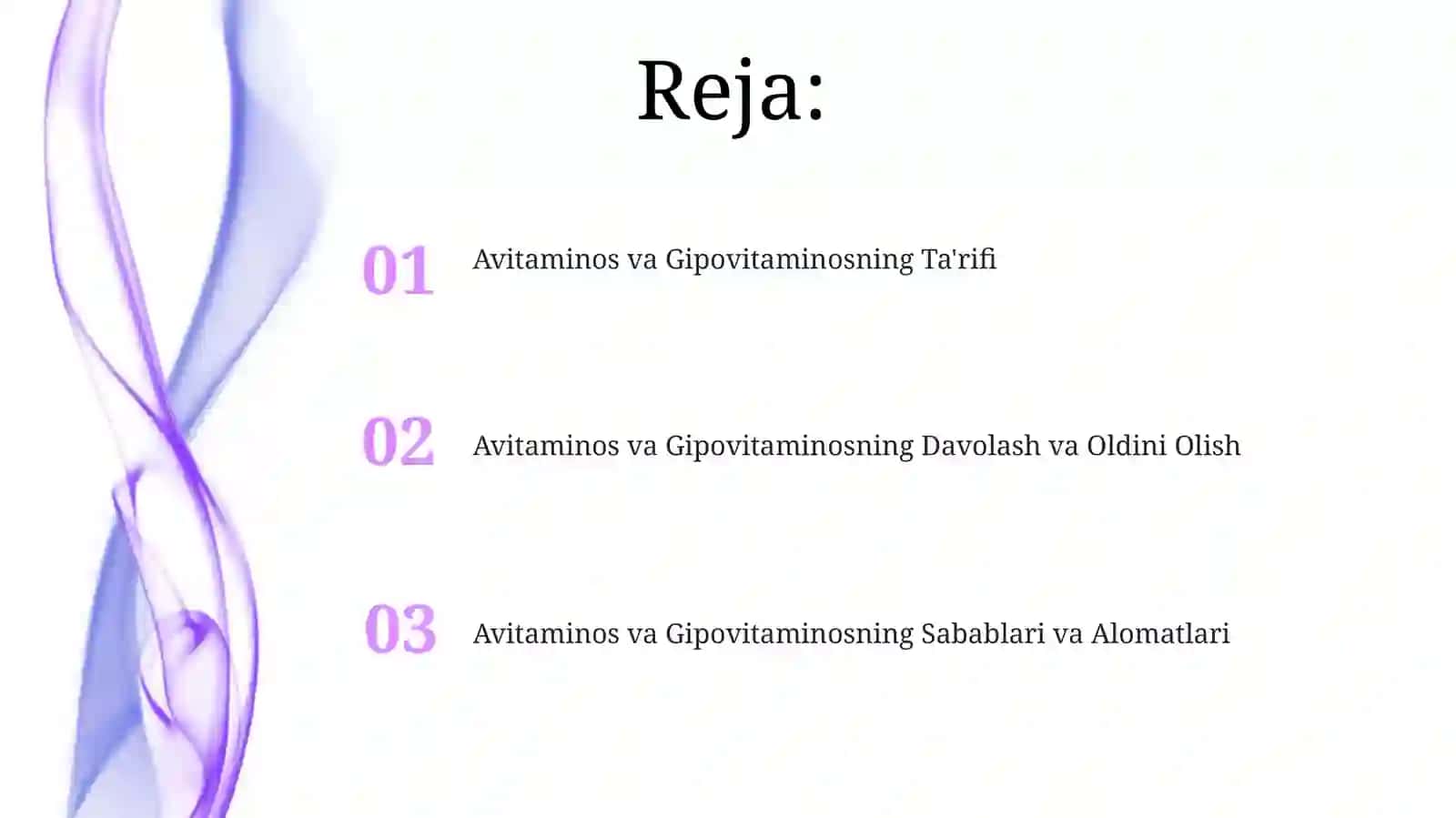 Avitaminos va Gipovitaminos 2