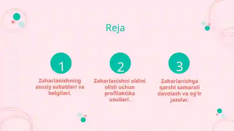 Ovqatdan zaharlanish va uning profilaktikasi 2