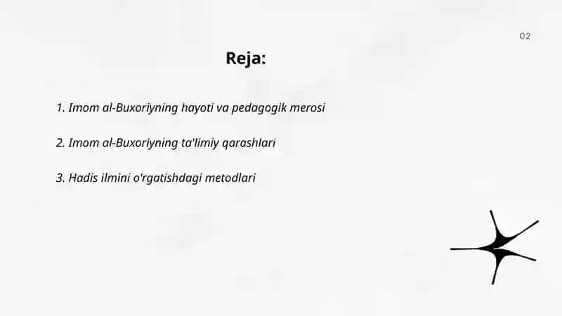 Imom al-Buxoriy ning pedagogik gʻoyalari 2