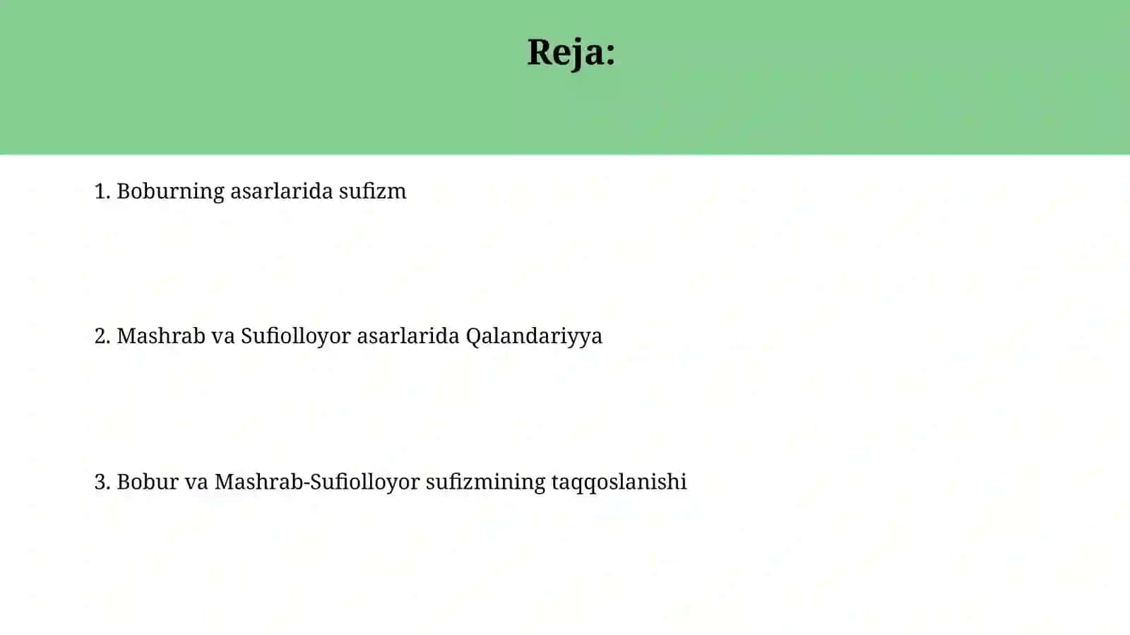 Qalandariyya tarixi va ta’siri 2