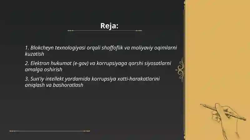 KORRUPTSIYAGA QARSHI KURASHDA LEGAL TECH IMKONIYATLAARI 2