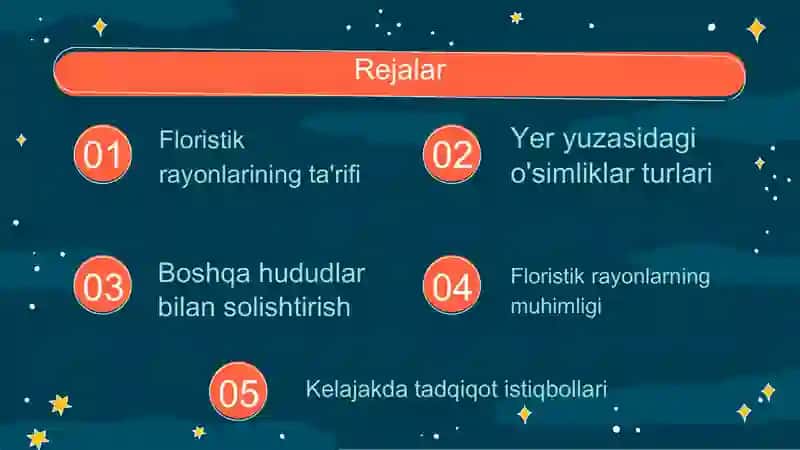 Yer yuzasining floristik rayonlari 2