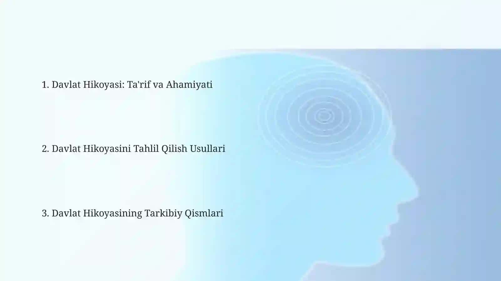 Davlat Hikoyasi: Ta'rif va Ahamiyati 2