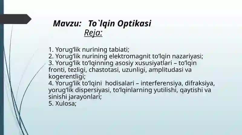 To`lqin Optikasi 2