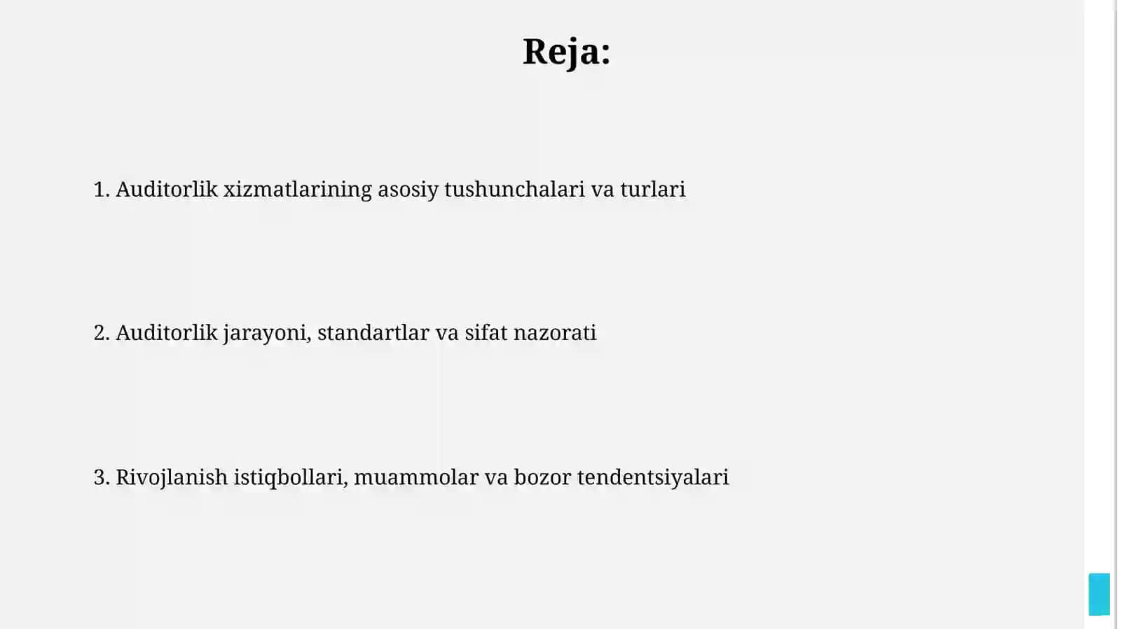 Auditorlik tashkilotlarining professionalxizmatlari 2