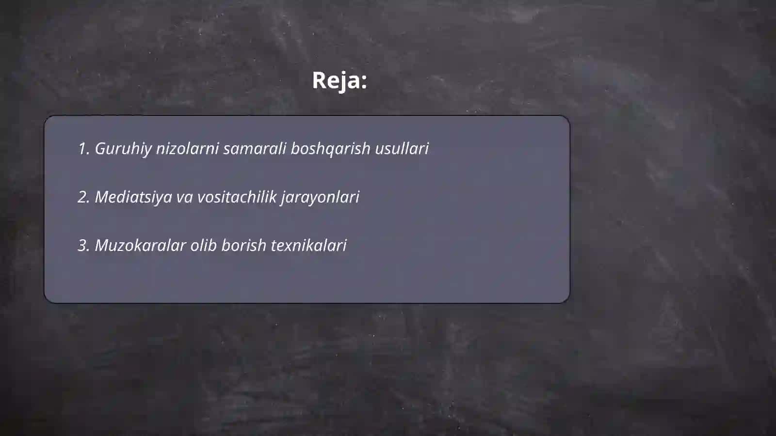 Guruhiy konfliktlarning asosiy usullari 2