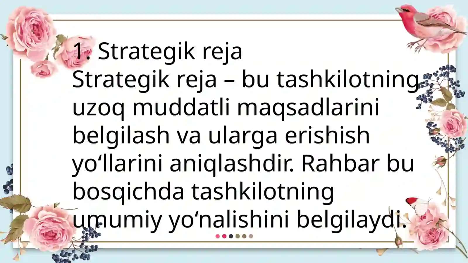 Raxbartomonidan rejalashtirilgan boshqaruv harakati 2