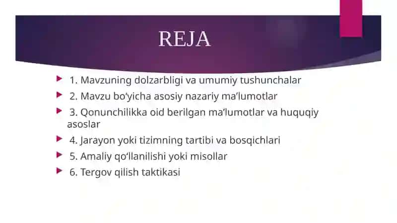 Odam Savdosi Jinoyatlari(Tergovqilish) 2
