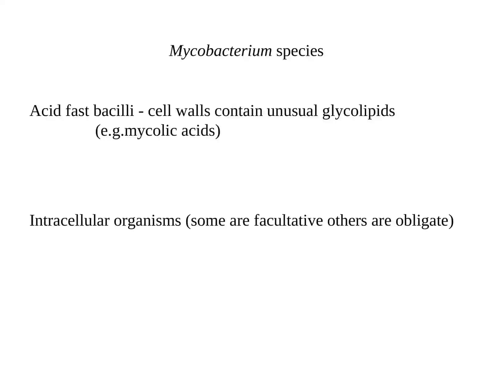 Mycobacterium species 2