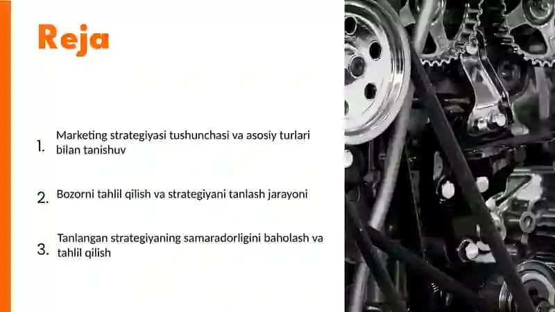 Marketing strategiyasini tanlash 2