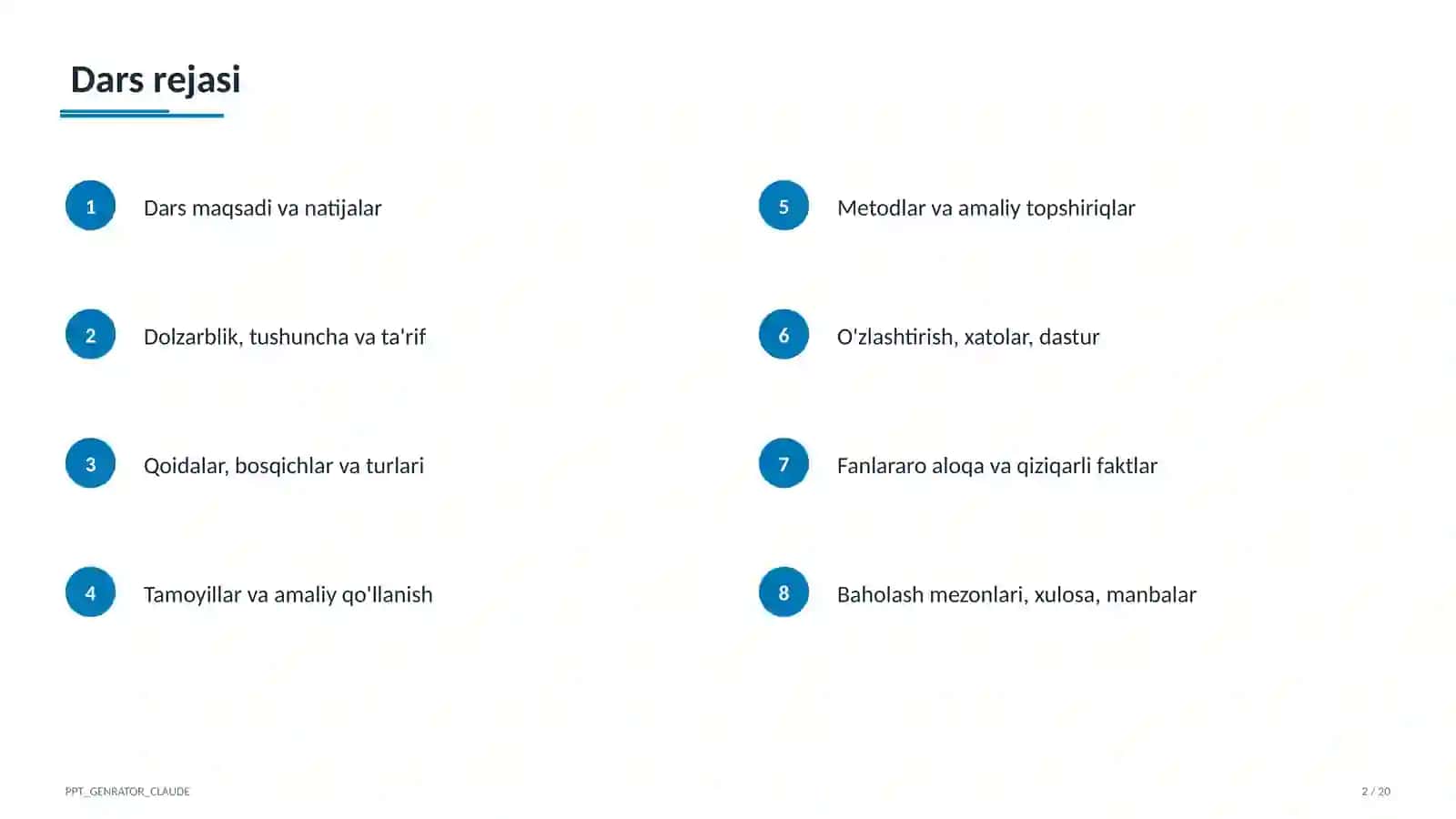 Aralash ta'lim (blended learning) modeli 2