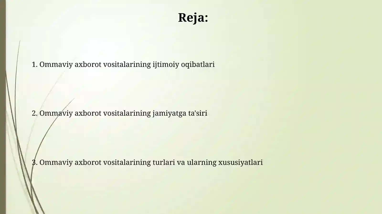 Ommaviy axborot vositalari va ularning jamiyatga tasiri 2