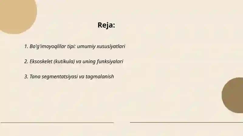 Bo'g'imoyoqlilar tipi 2