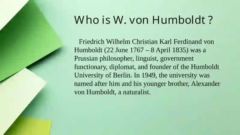 Wilhelm von Humboldt 2