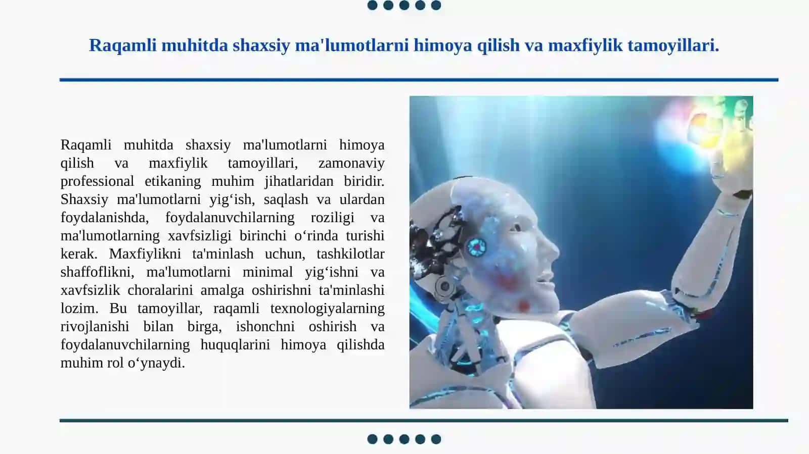 Raqamli texnologiyada professional etika 2