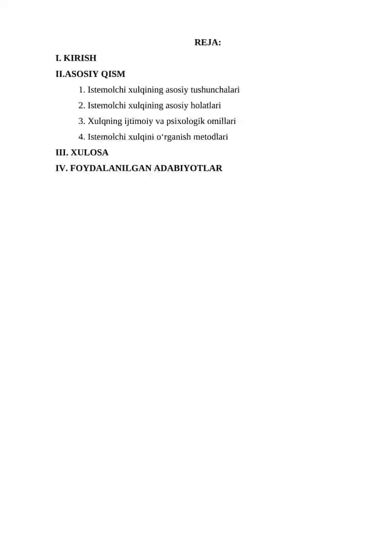 ISTEMOLCHI XULQ NAZARIYASINING ASOSIY HOLATLARI 2