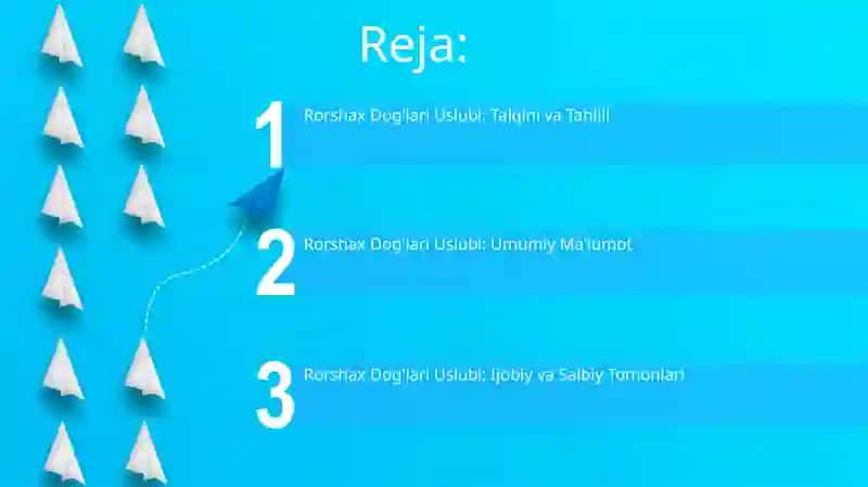 Rorshaxning siyoh dog'lari metodikasi 2