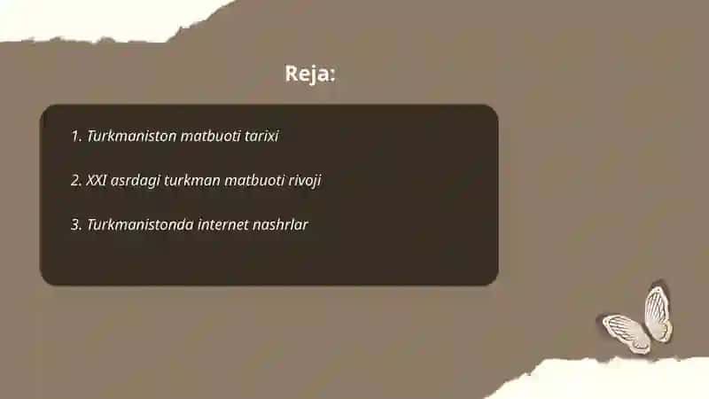Turkmaniston matbuoti 2