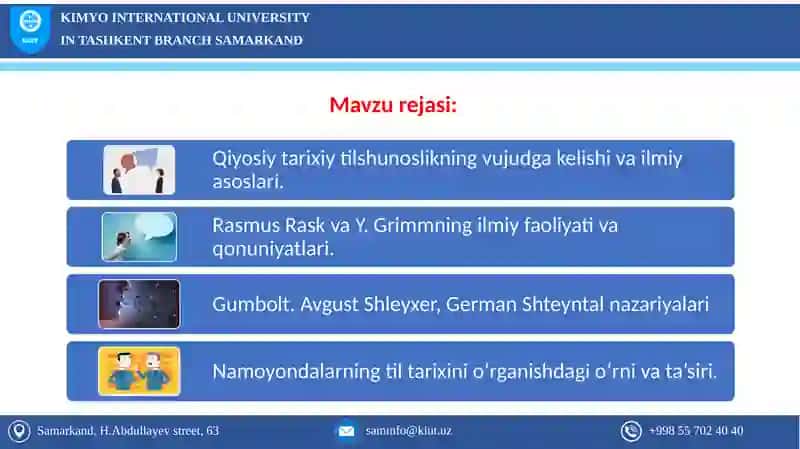 Qiyosiy Tarixiy Tilshunoslik Namoyonlari 2