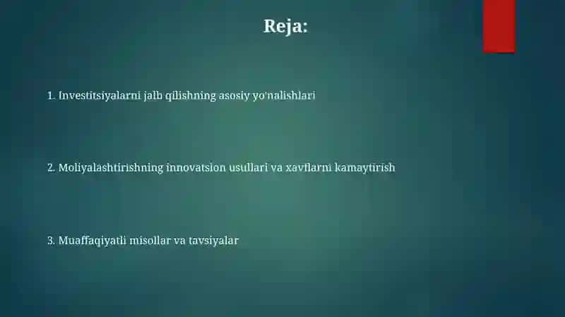 Ekologik himoya samaradorlik 2