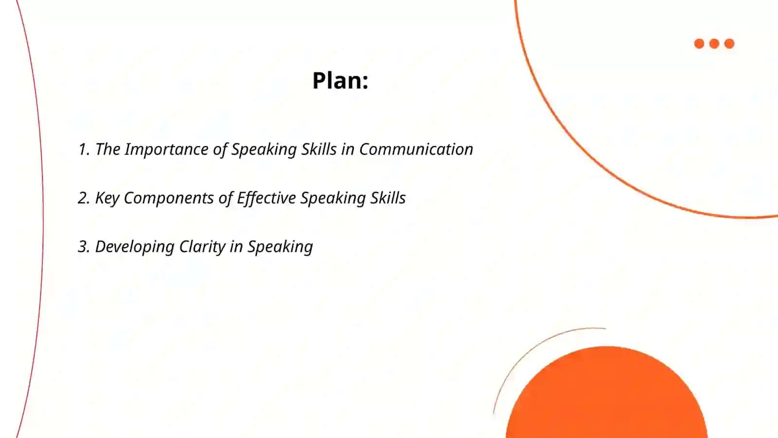 Speaking Skills Part 1,2 Summary 2