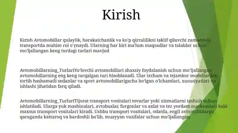 Avtomobillarning_Turlari 2