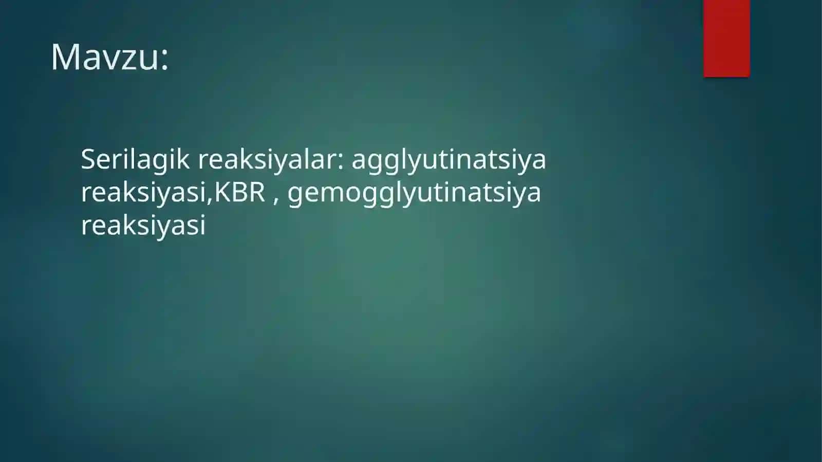 Pediatriya serologiya 2