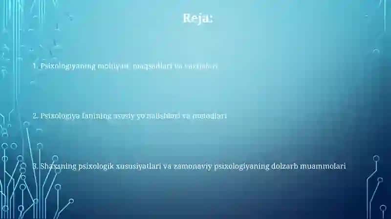Psixologiya predmeti 2