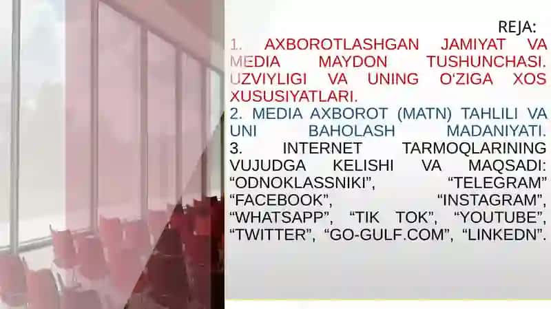 MEDIA MAYDON TUZILISHI VA TA’SIRI 2