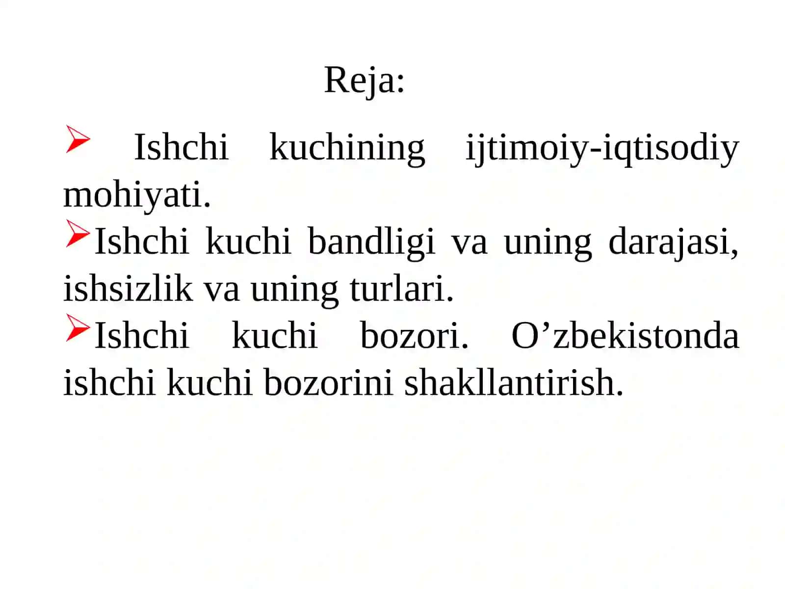 Ishchikuchi va uning bandligi 2