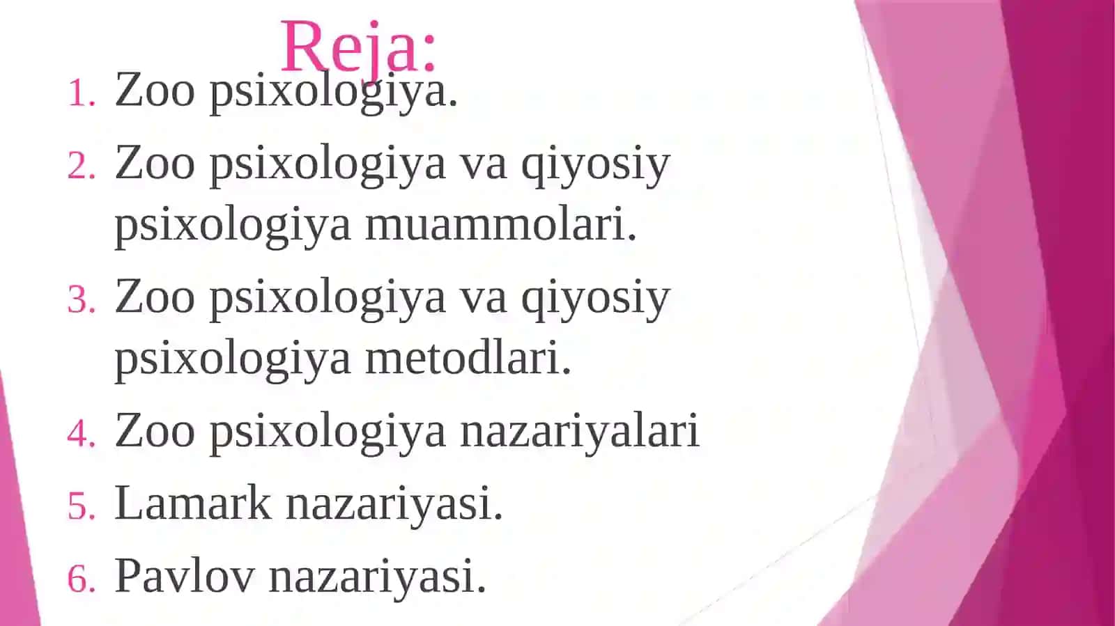 Zoo psixologiya 2