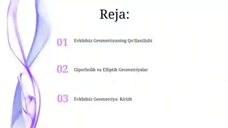 Elliptik geometriya 2