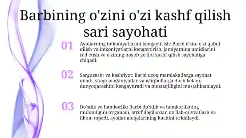 Barbi Filmining Asosiy G’Oyasi 2