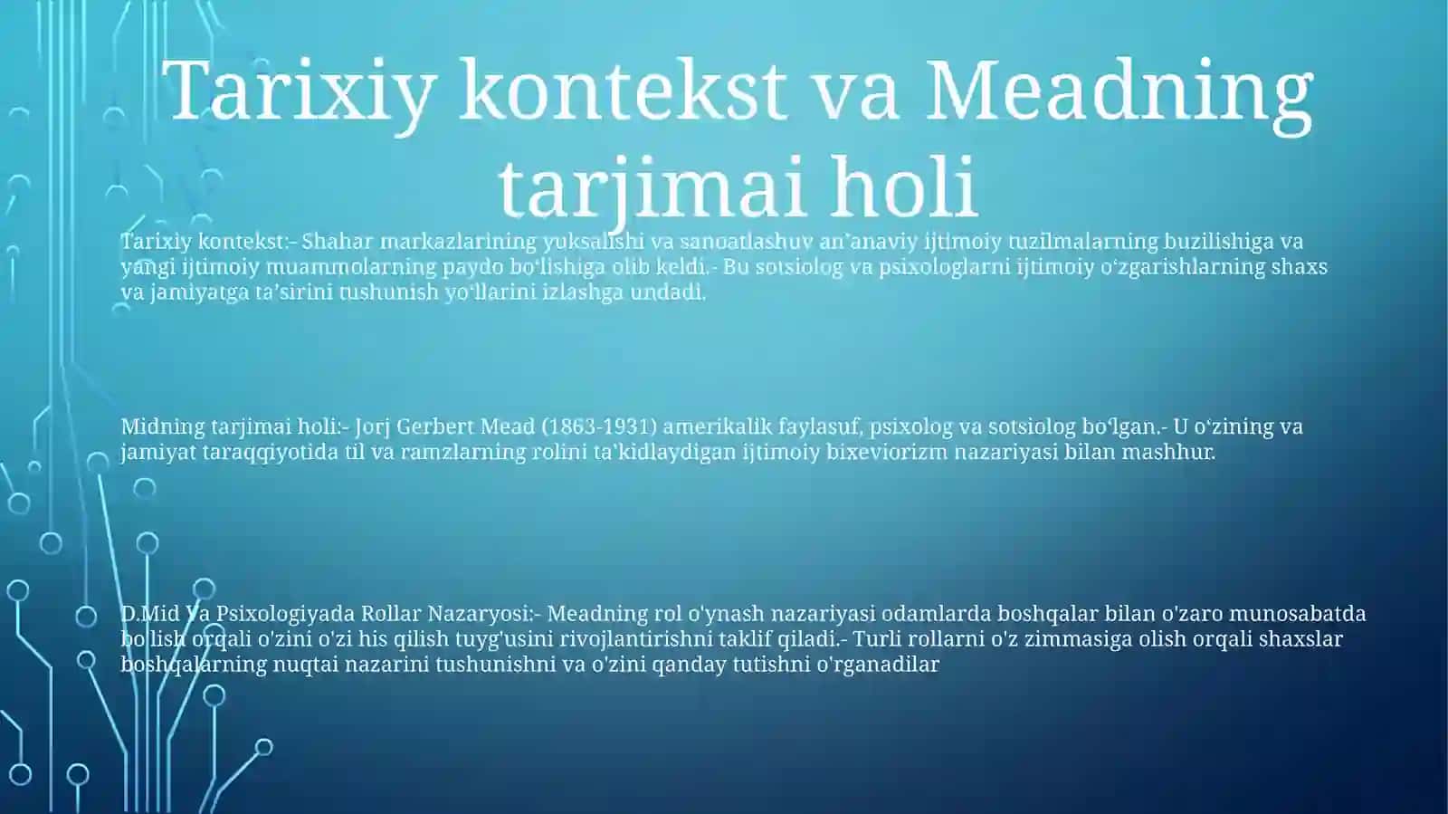 D.Mid Va PsixologiyadaRollarNazaryasi 2