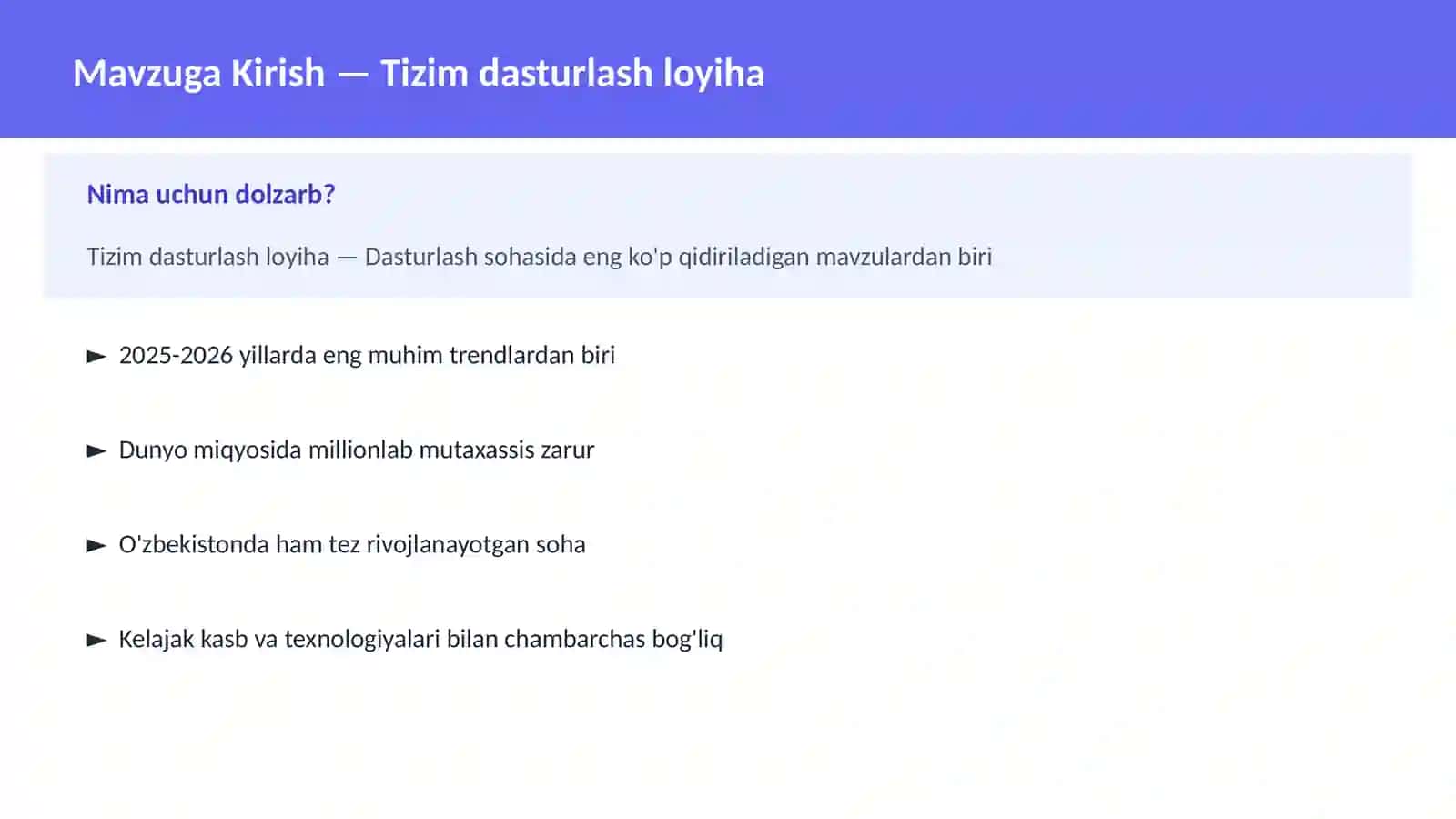 DASTURLASH | C++ VA TIZIM DASTURLASH 2