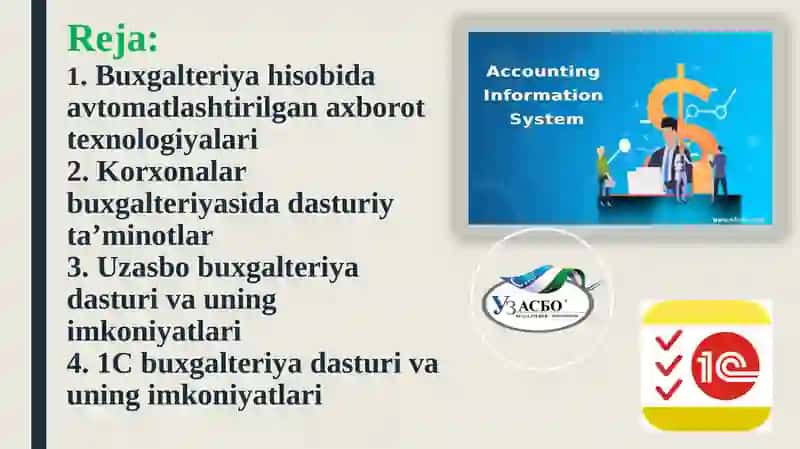 Buxgalteriya axborot tizimi (AIS) 2
