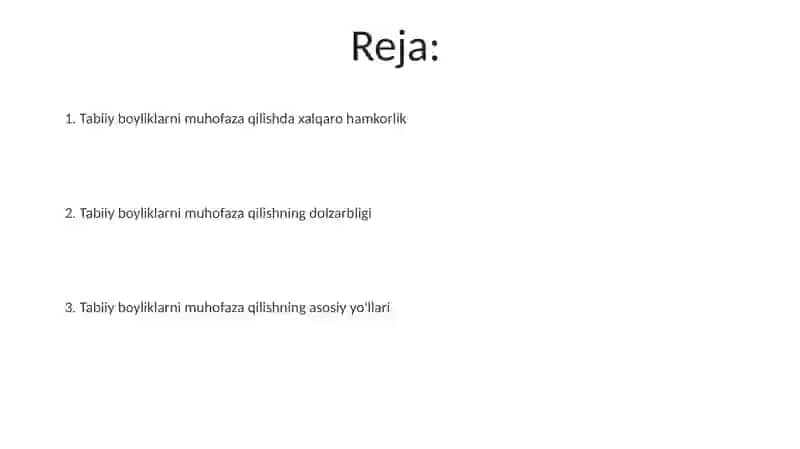 Suv resurslarini muhofaza qilish 2