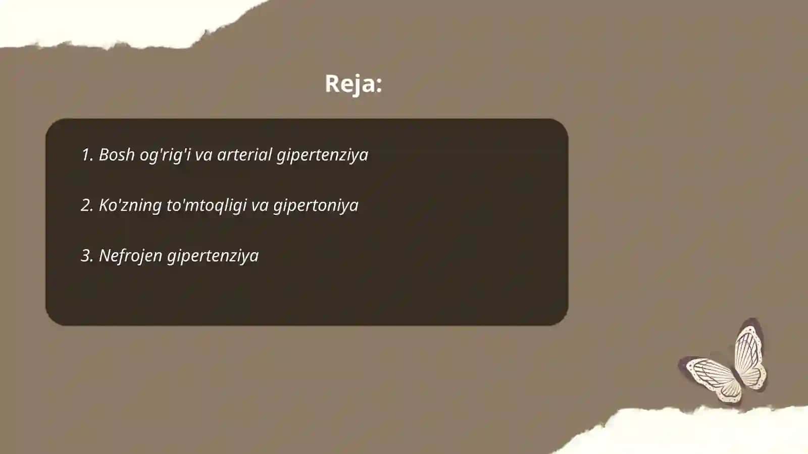 Simtomatik arterial gipertenziyalar differensial diagnostikasi 2