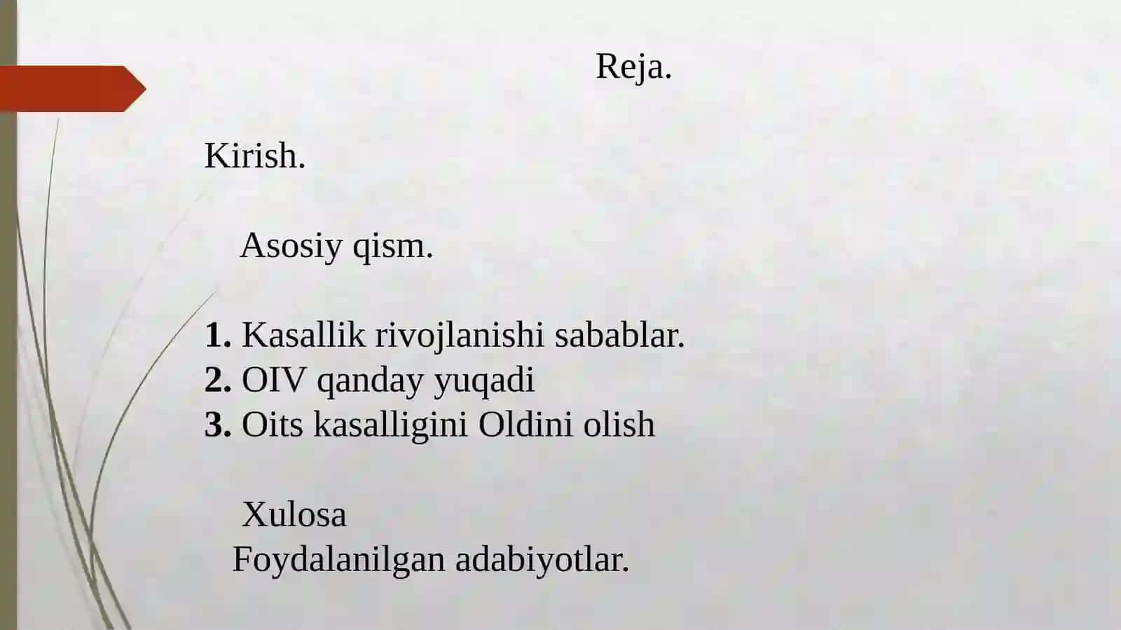 Oits kasalligi, yuqish yo’li, belgilari, oldini olish 2