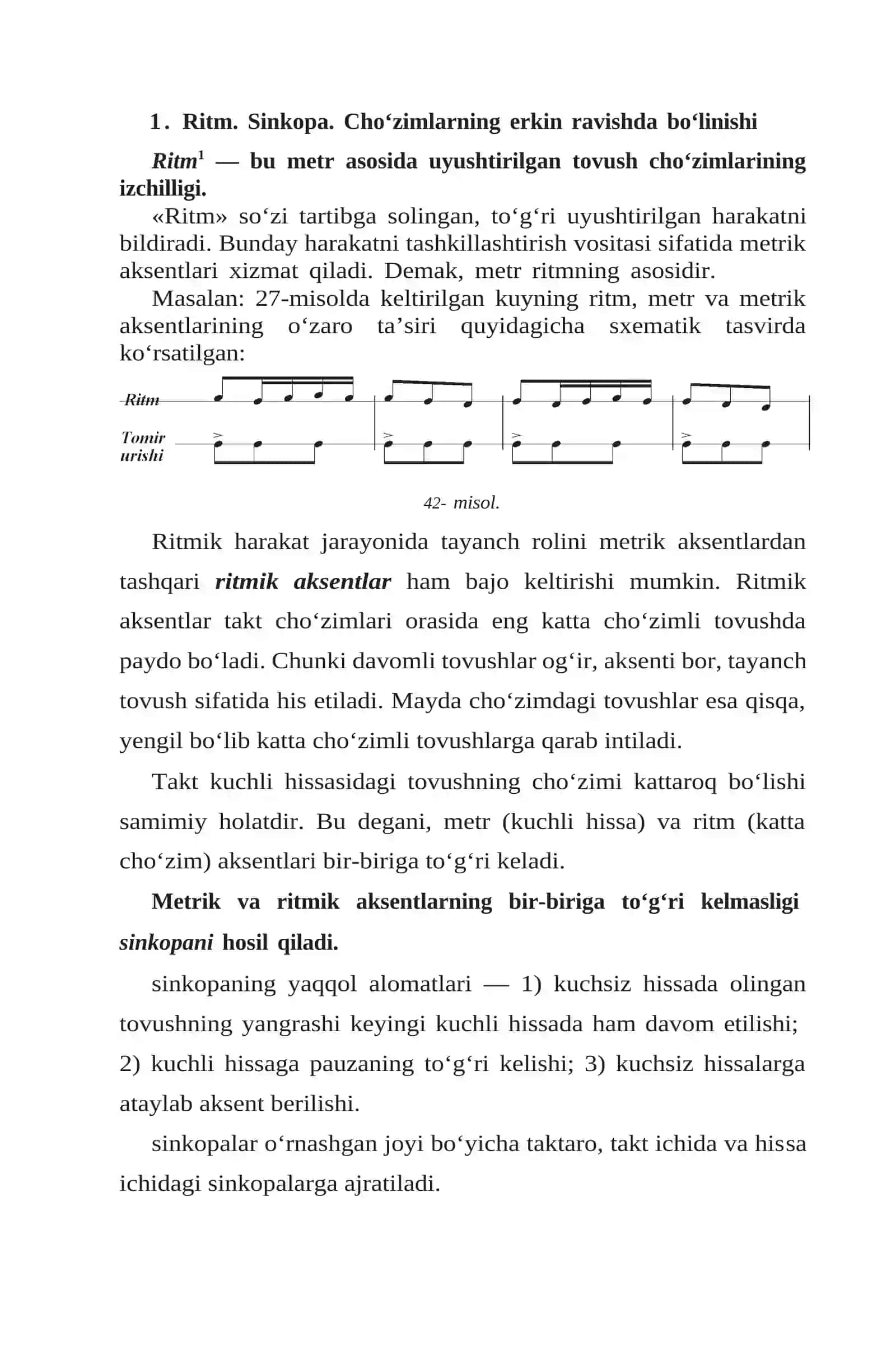 Ritm turlari 2