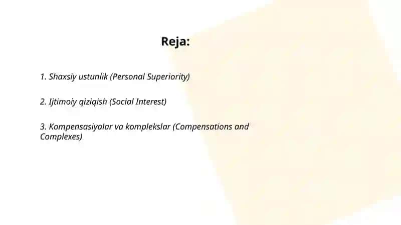 Alfred Adler individual psixologiyası 2