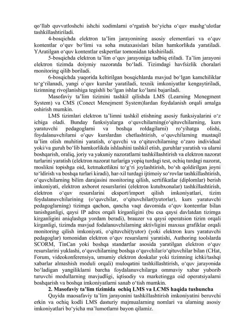 Masofaviy ta’lim texnologiyasi 2