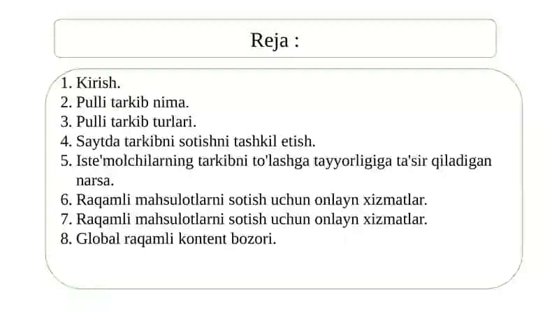 Raqamli kontent yaratish 2