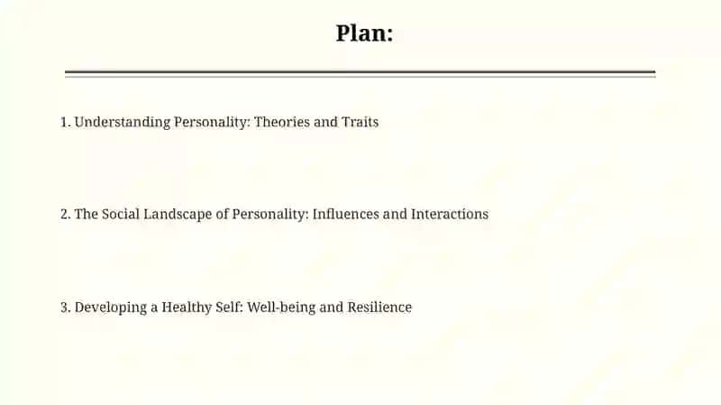 Understanding Personality: Theories and Traits 2