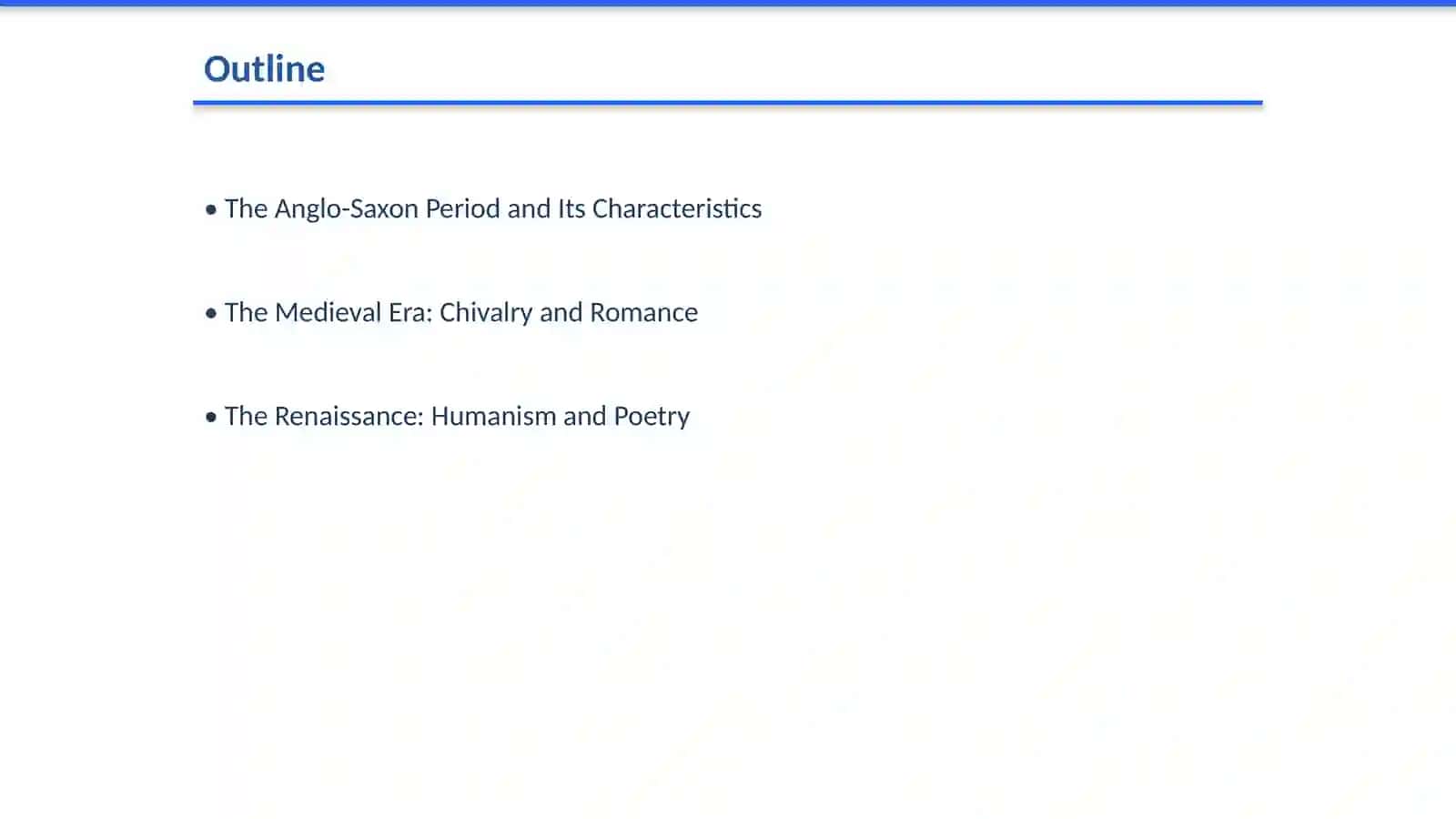 British literary periods and its famous trends 2