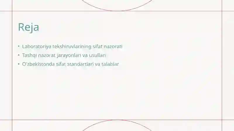 Labarator tekshiruvlar sifatini tashqi nazorati 2
