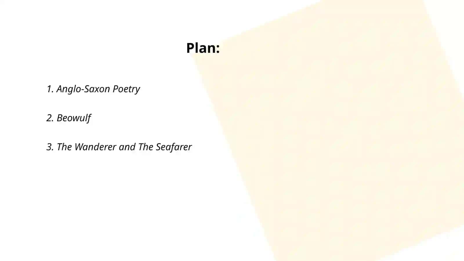 Anglo-Saxon Poetry 2