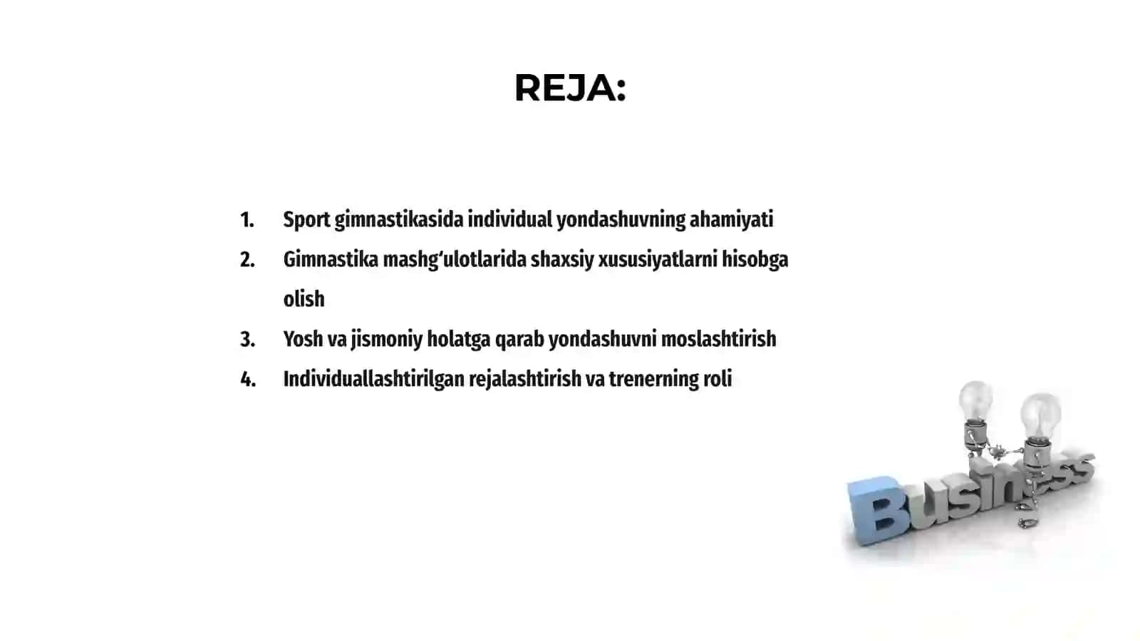 Sport gimnastikasida individual yondashuvni tashkil etish 2