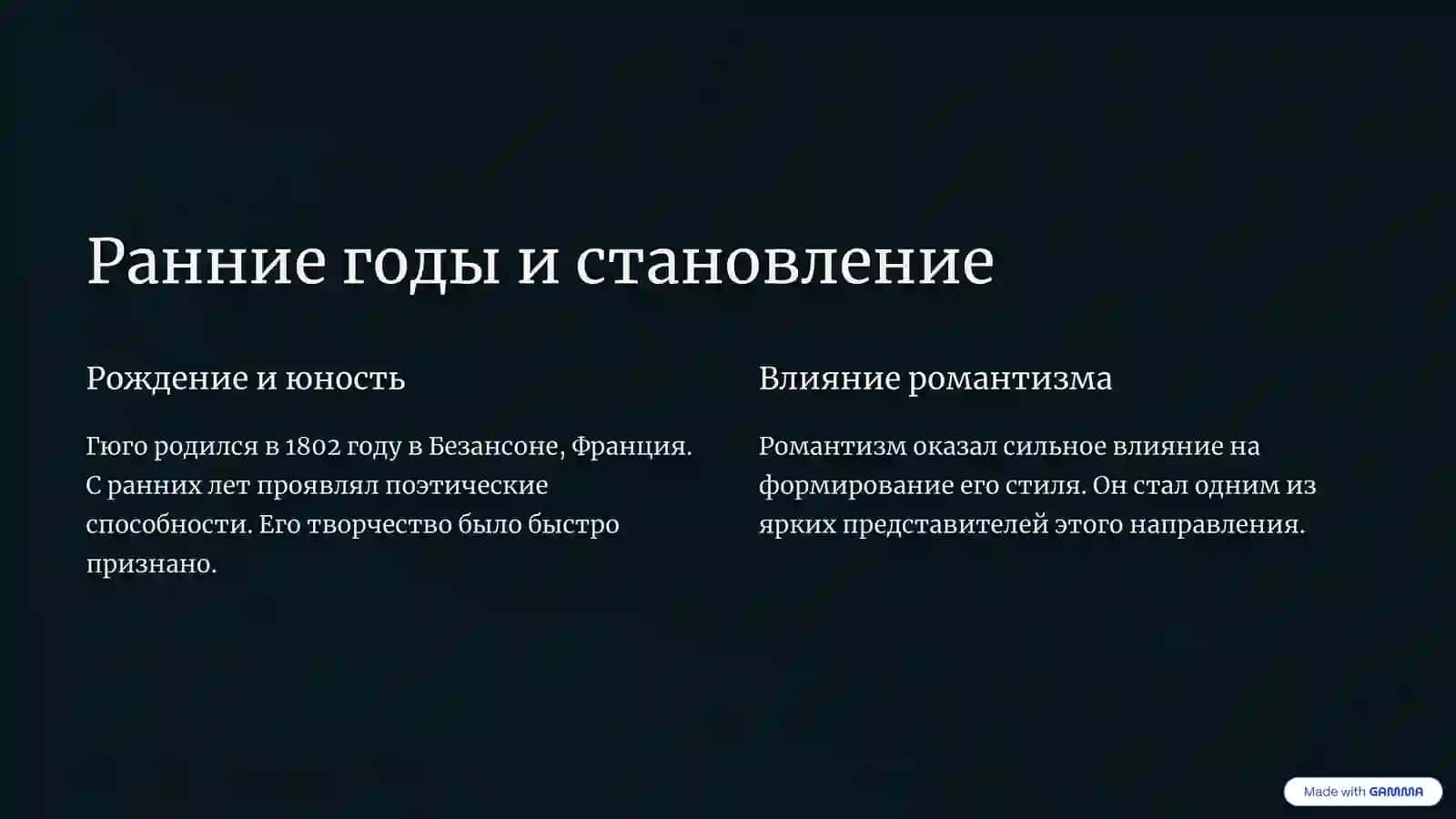 Виктор Гюго: Жизнь и Творчество 2
